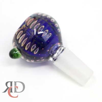 GLASS BOWL BLUISH GREEN BMD115-14MM 1CT